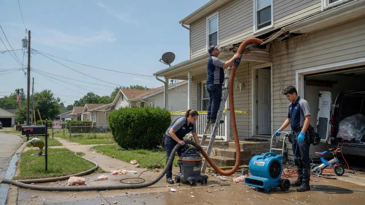 Water Damage Restoration in Spanishburg, WV near me